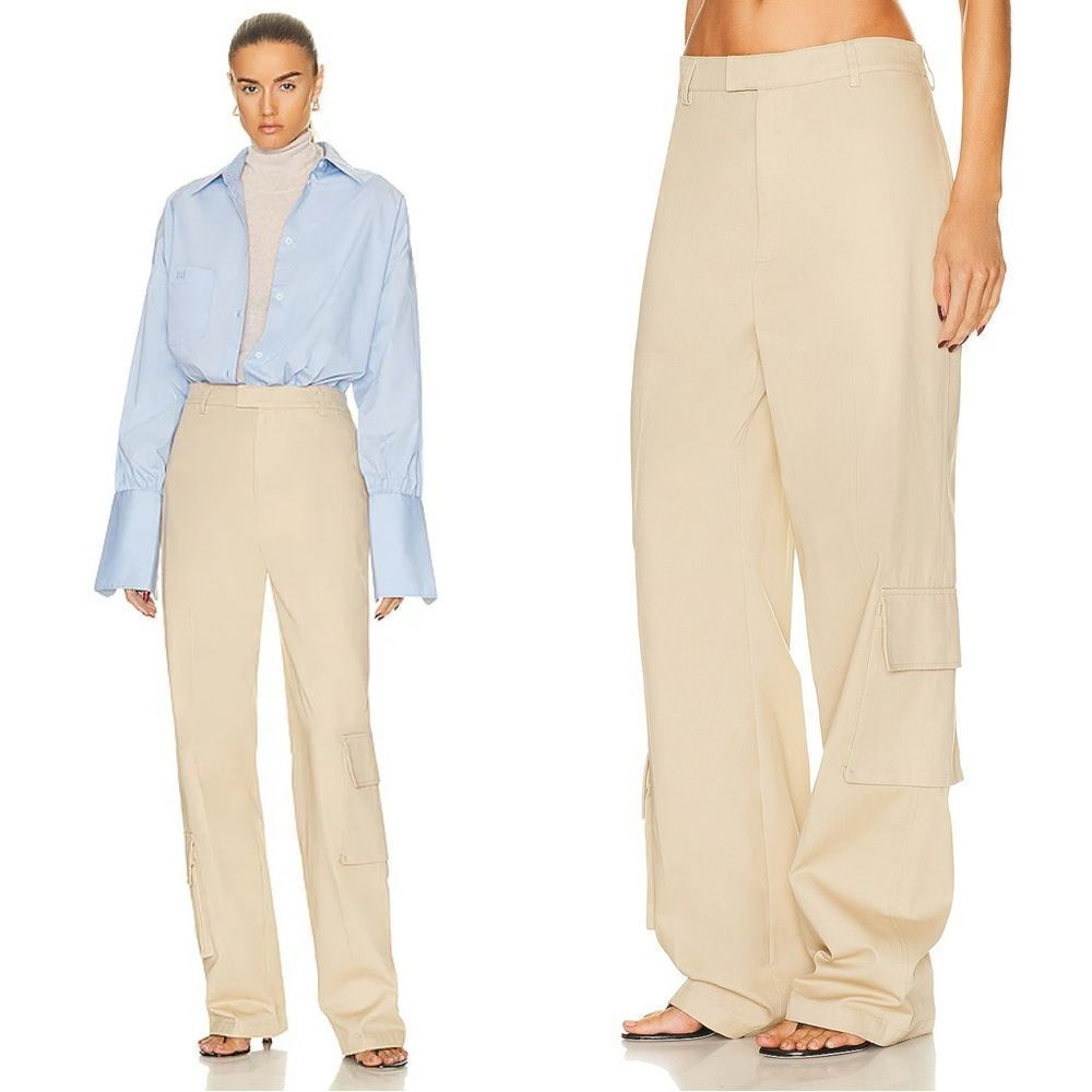 NEW Helsa Chino Cargo Trousers in a khaki/tan